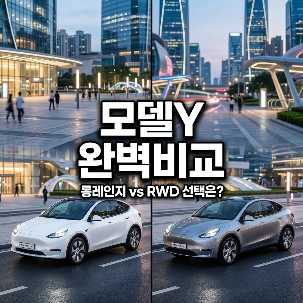 테슬라 모델Y 롱레인지 vs RWD 고민 해결! 6인승과 FSD 실제 후기