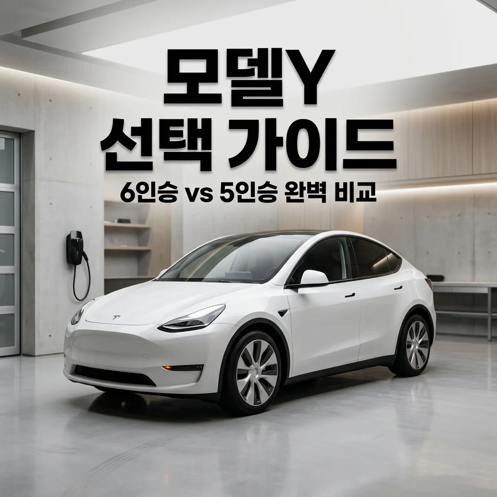 테슬라 모델Y 6인승 5인승 차이점 비교! FSD 옵션 가치와 보조금 혜택 총정리