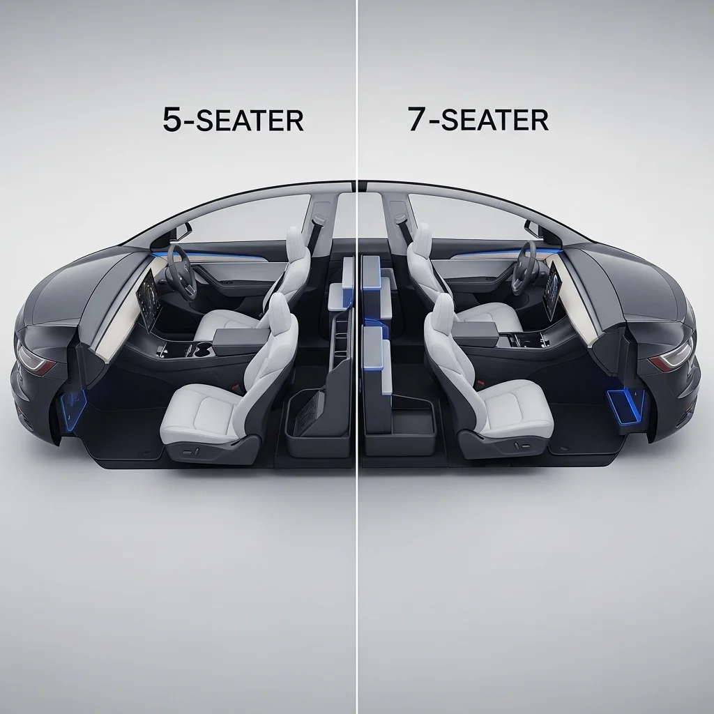 6인승 vs 5인승, 어떤 점이 결정적으로 다를까?