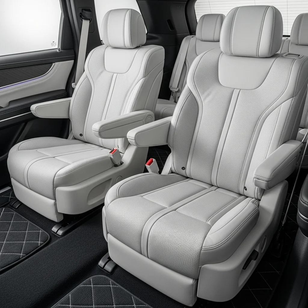 실내 공간 및 사양 상세 비교 테이블