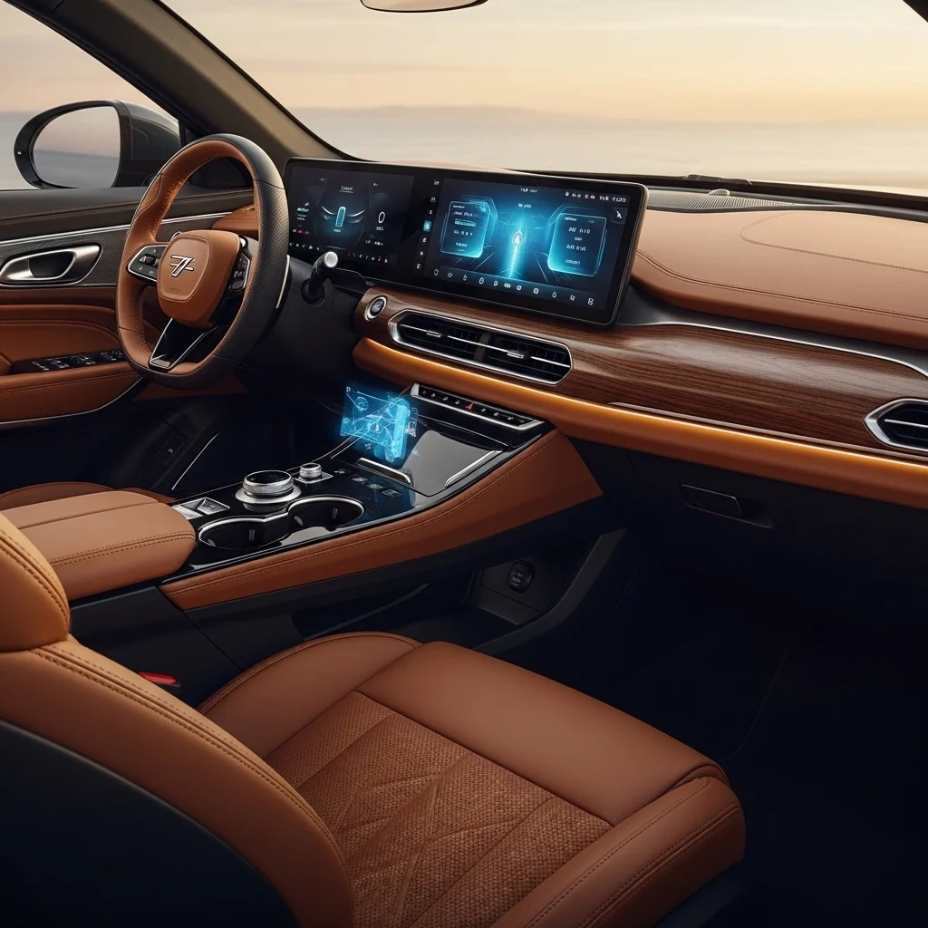 아이오닉과 비교 불가? 지커 7X의 압도적 실내 디자인