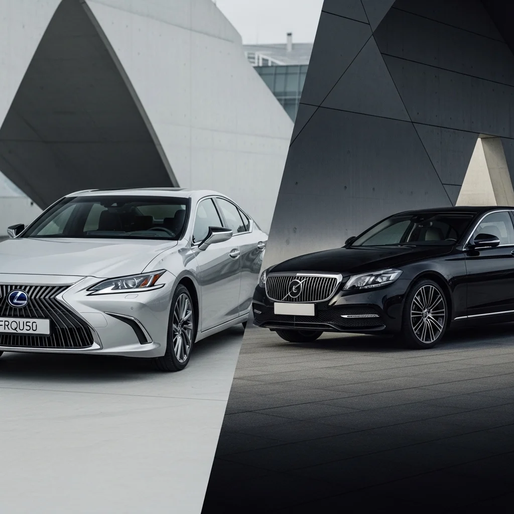 경쟁 모델과 비교: 렉서스 vs 독일 3사