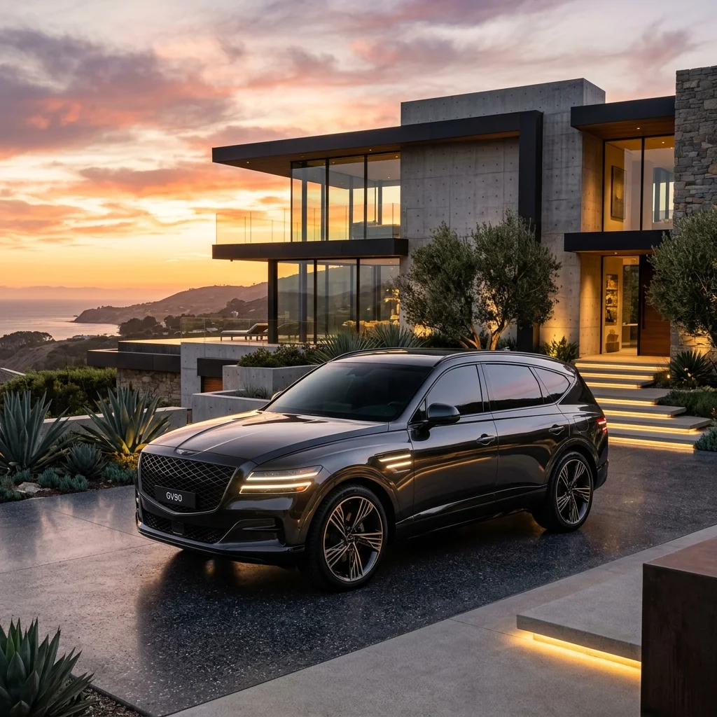 제네시스 GV90 가격 2억 원대 책정 이유와 압도적 핵심 옵션 3가지