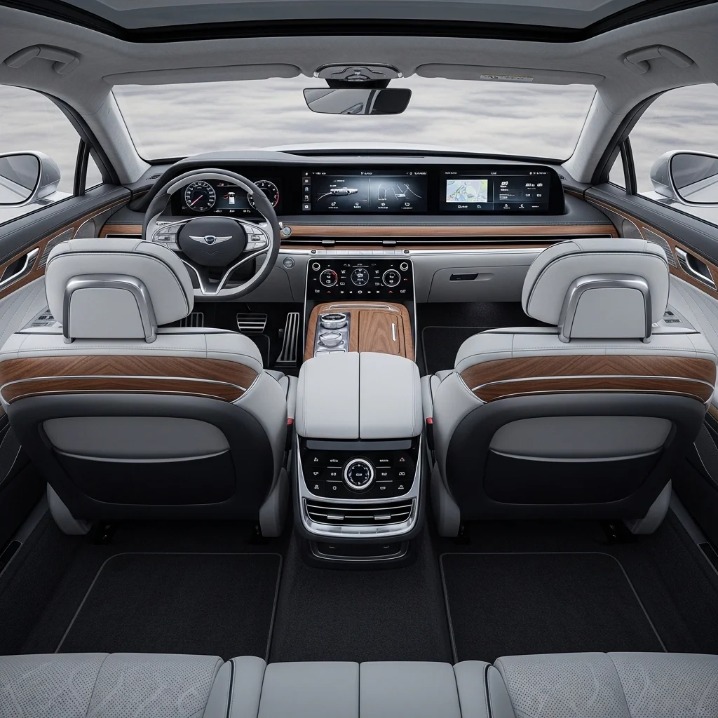 핵심 옵션 2: 1등석의 안락함, '스위블 시트'와 온돌 시스템