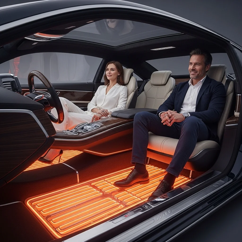 혁신적인 공간 활용: 온돌 난방과 스위블 시트