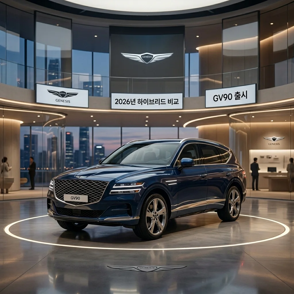 GV90 하이브리드 출시 가능성은? 2026년형 가솔린 vs 전기차 비교