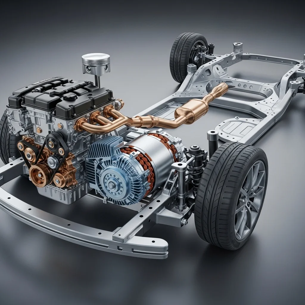 GV90 하이브리드(EREV) vs 순수 전기차(BEV) 차이점 비교