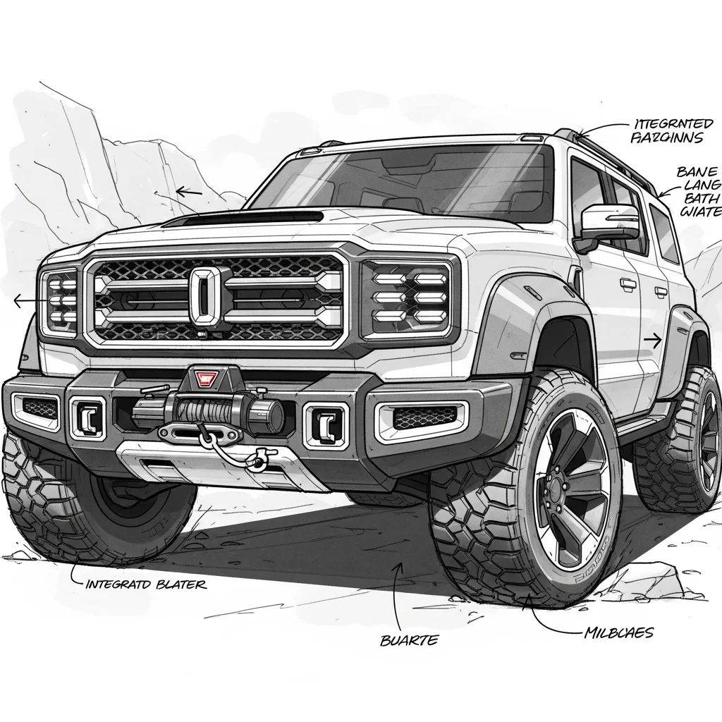디자인 변화: 텔루라이드의 DNA를 계승하다
