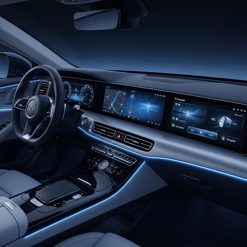 신형 쏘렌토 풀체인지, 실내 디자인의 핵심은 디스플레이입니다