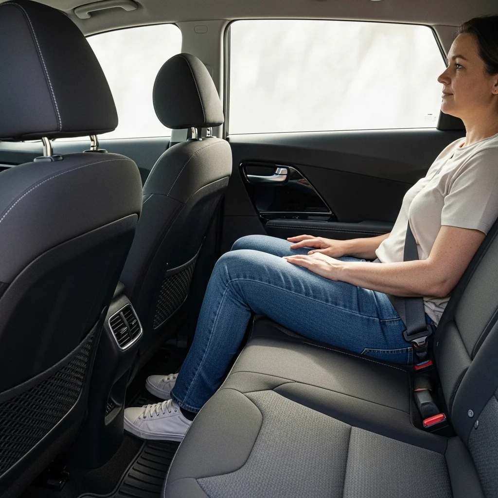 깜짝 놀랄만한 2열 공간감과 승차감