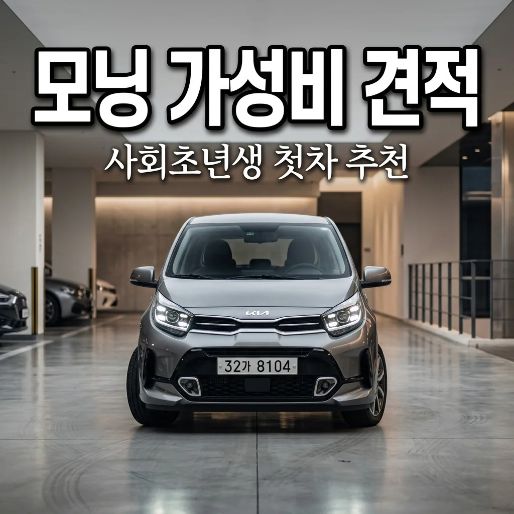 2025 모닝 모의견적 가성비 세팅 | 사회초년생 첫차 필수 옵션 추천