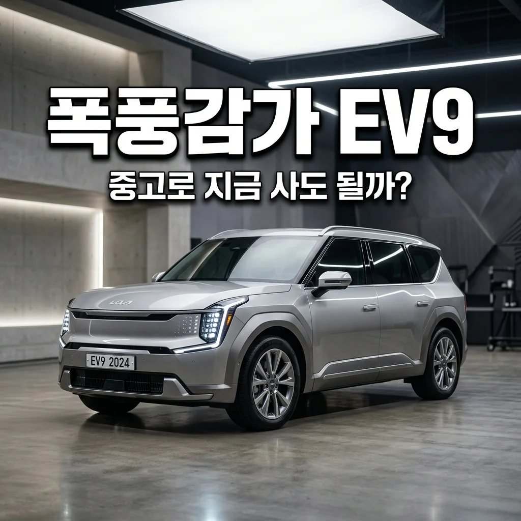 2024 EV9 중고 가격 폭락? 2년 차 배터리 점검 및 실주행 거리 총정리