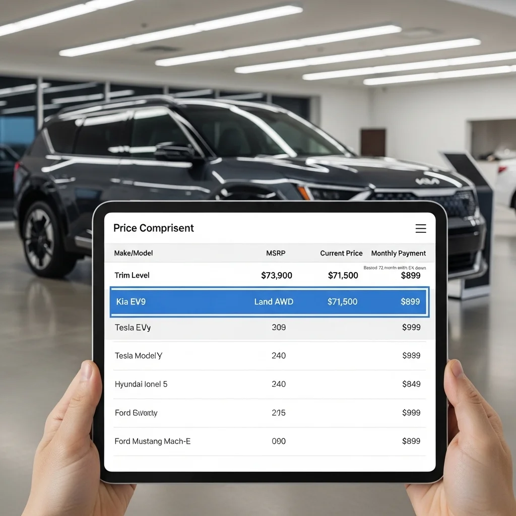 2024 EV9 중고 시세 분석: 얼마나 떨어졌나?