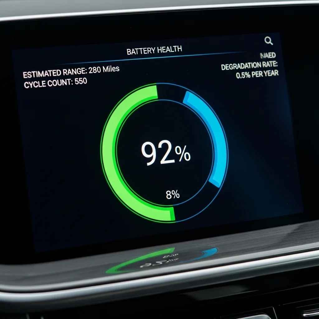 2년 차 6만km 주행 후 배터리 상태는?