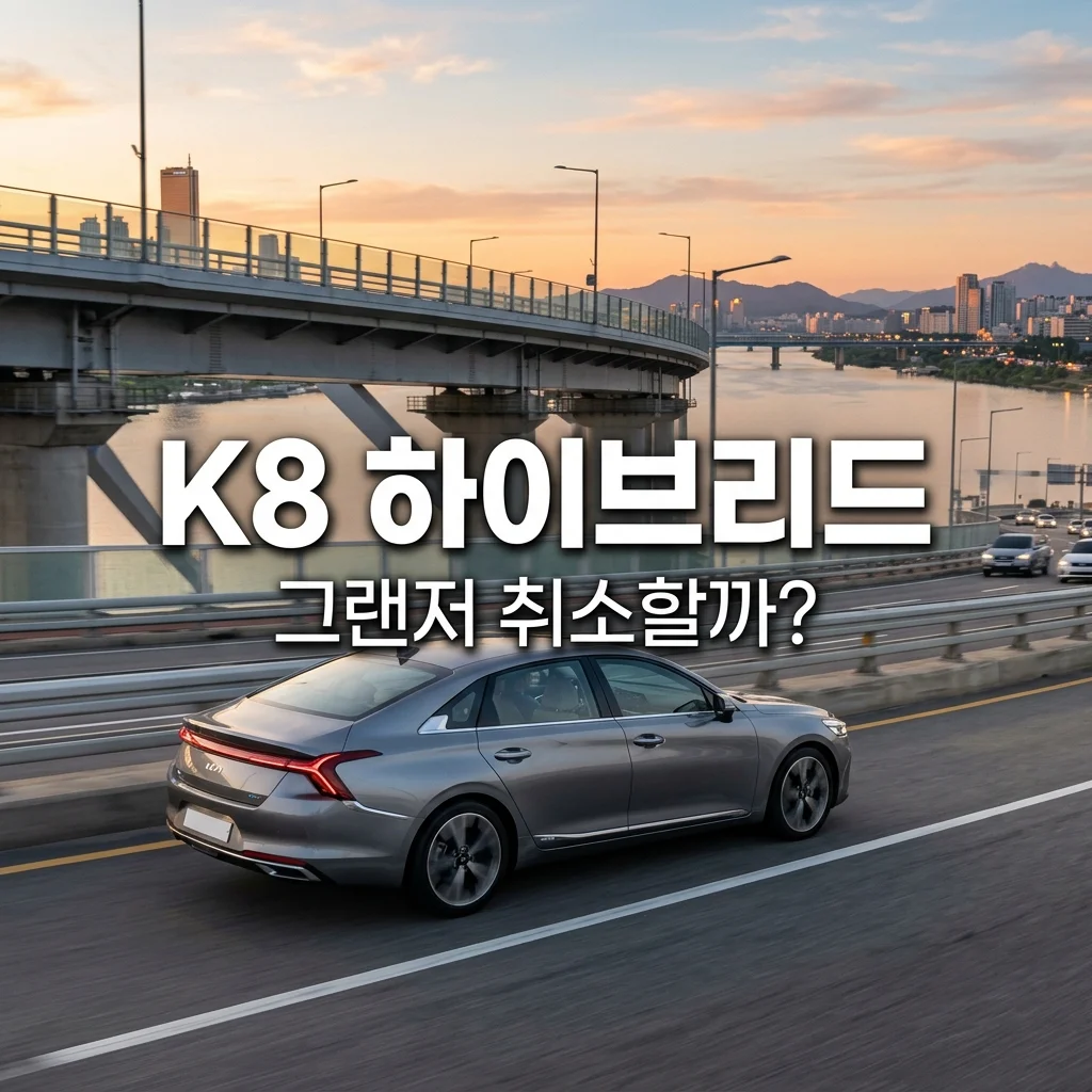 2025 K8 하이브리드 결함 해결? 그랜저 계약 취소 부르는 실연비와 보완 포인트