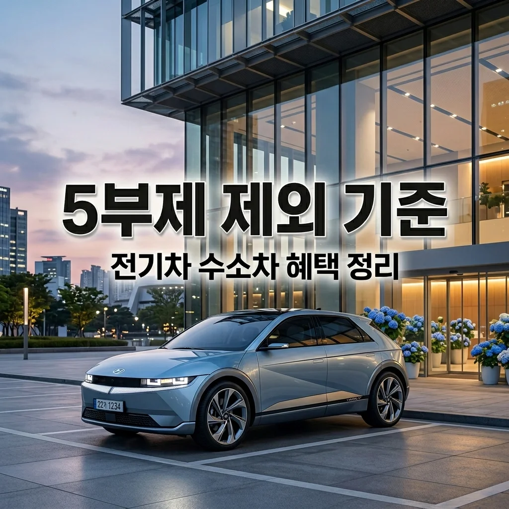 전기차 수소차 5부제 제외 기준 | 친환경차 번호판 혜택과 주의사항 총정리