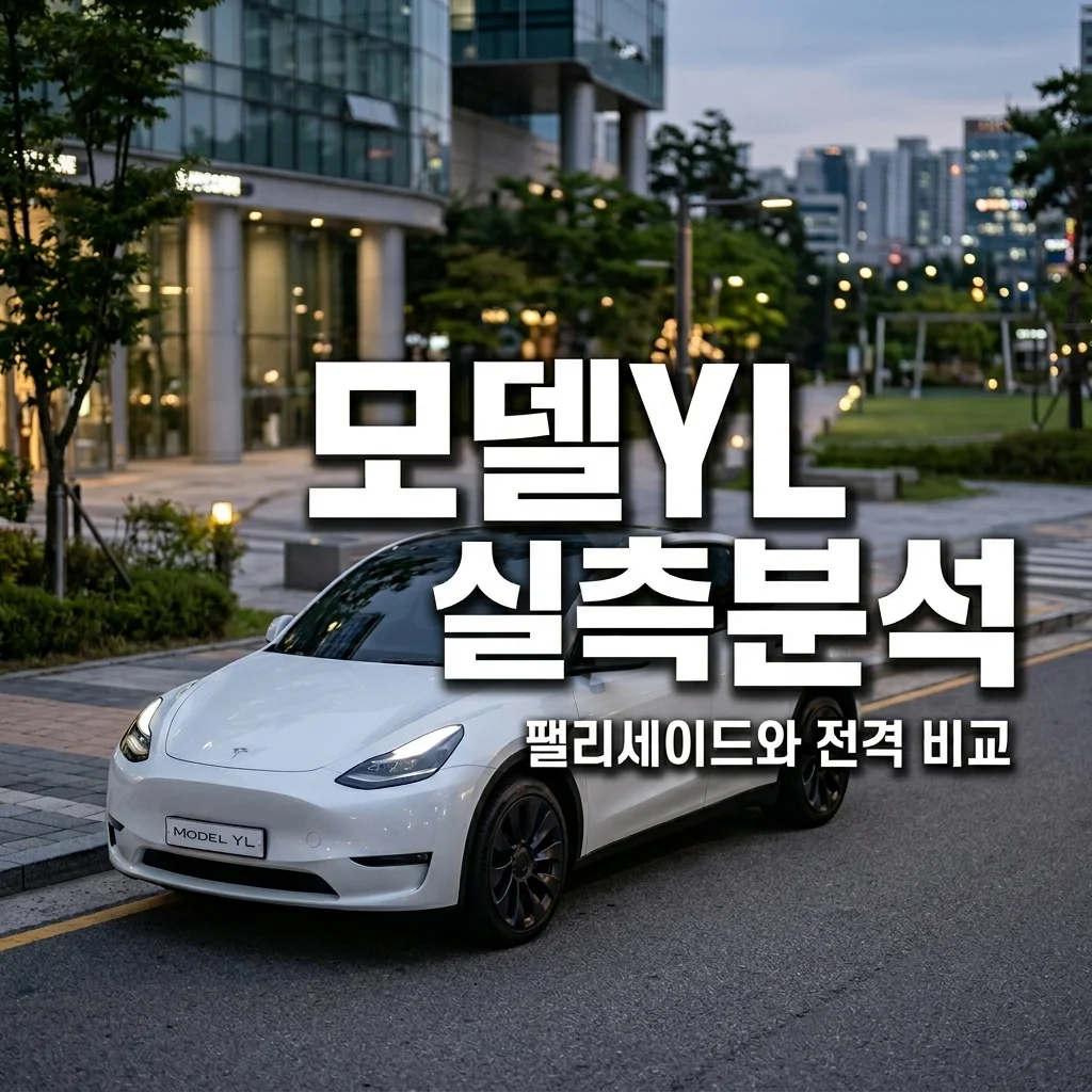 팰리세이드 대항마 테슬라 모델YL 롱바디 3열 공간 실측 및 승차감 단점
