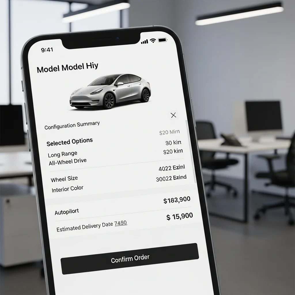 테슬라 모델Y 6인승 계약 절차 4단계