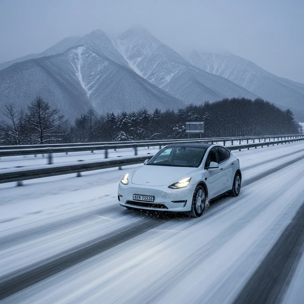 겨울철 실제 주행거리 하락폭, 어느 정도일까요?