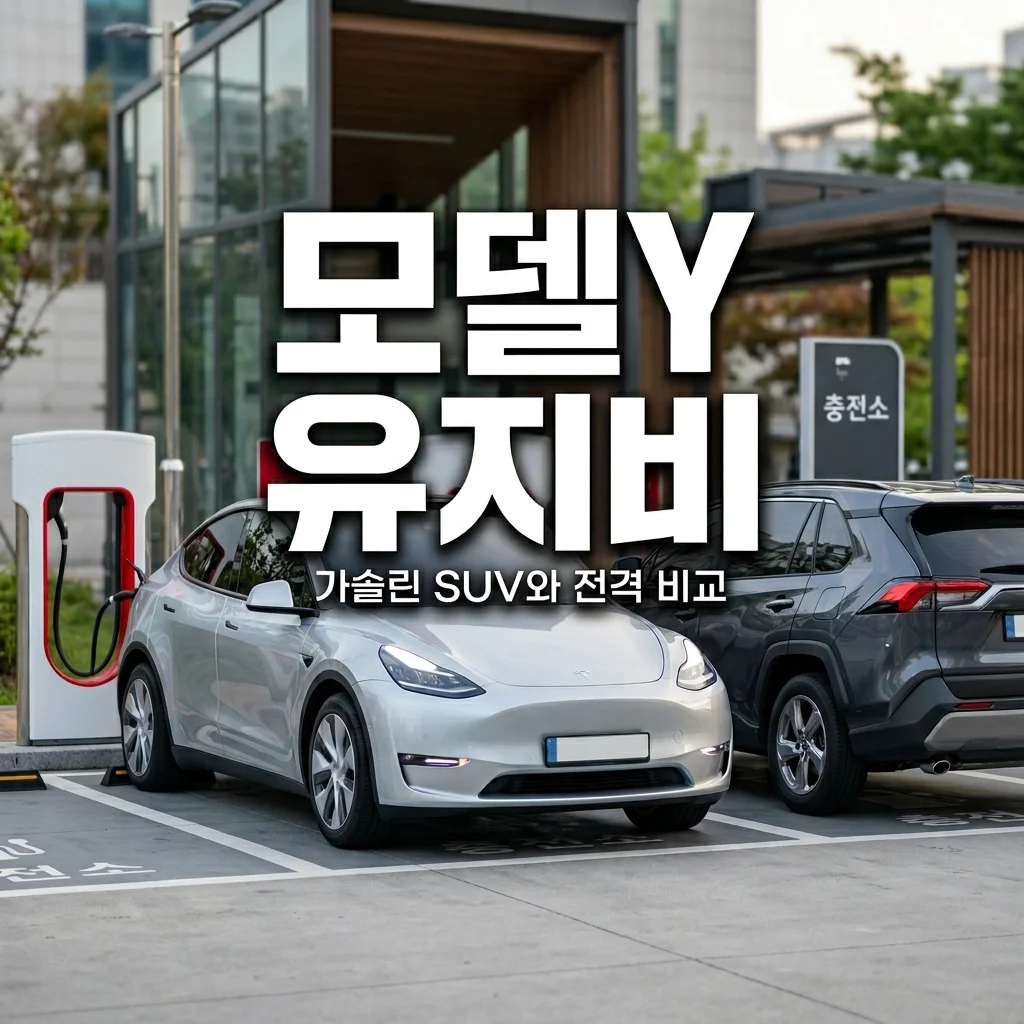 테슬라 모델Y 유지비 비교: 가솔린 SUV 대비 1년 자동차세 절감액은?