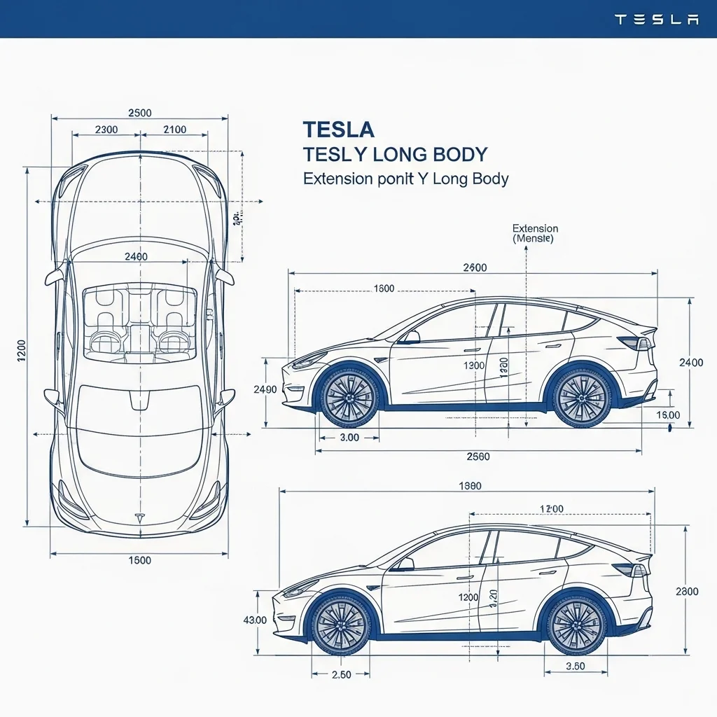 기존 모델Y vs 롱바디 제원 전격 비교
