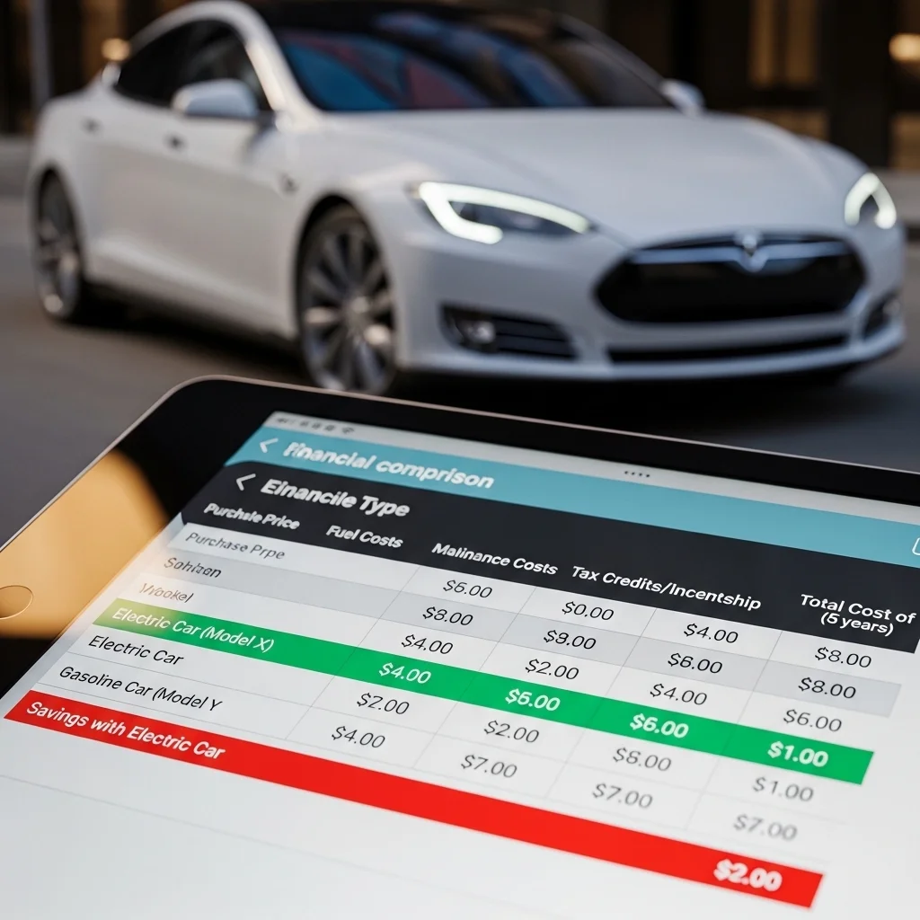 내연기관차와 비교한 모델Y 연간 예상 유지비