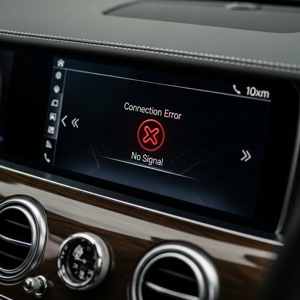 진짜 단점 1: 프리미엄 아우디 답지 않은 소프트웨어 오류