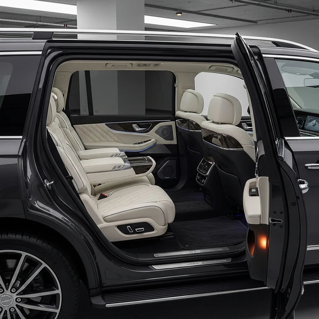 럭셔리의 정점, B필러 없는 코치도어의 실현 가능성