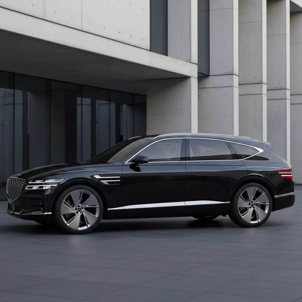 제네시스 GV90, 드디어 베일을 벗은 역대급 플래그십 SUV