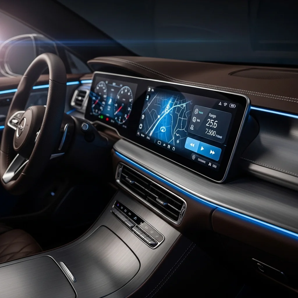 신형 투싼 풀체인지, 실내는 '테슬라'급? 유출된 파격 인테리어 분석