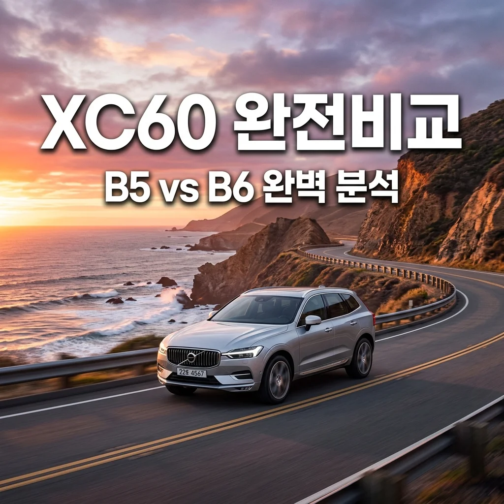 볼보 XC60 B5 B6 차이 비교: 연비부터 실구매가까지 완벽 정리