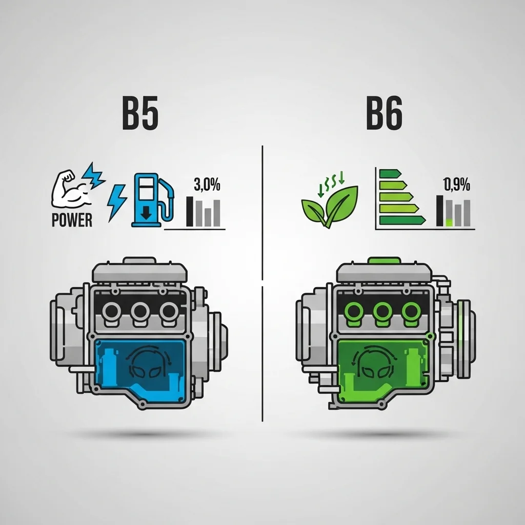 한눈에 비교하는 B5와 B6 제원 및 가격표
