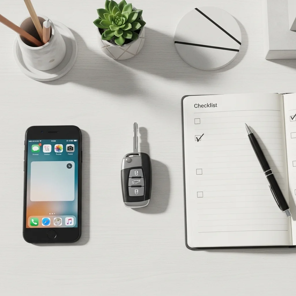 신청 전 준비물 체크리스트