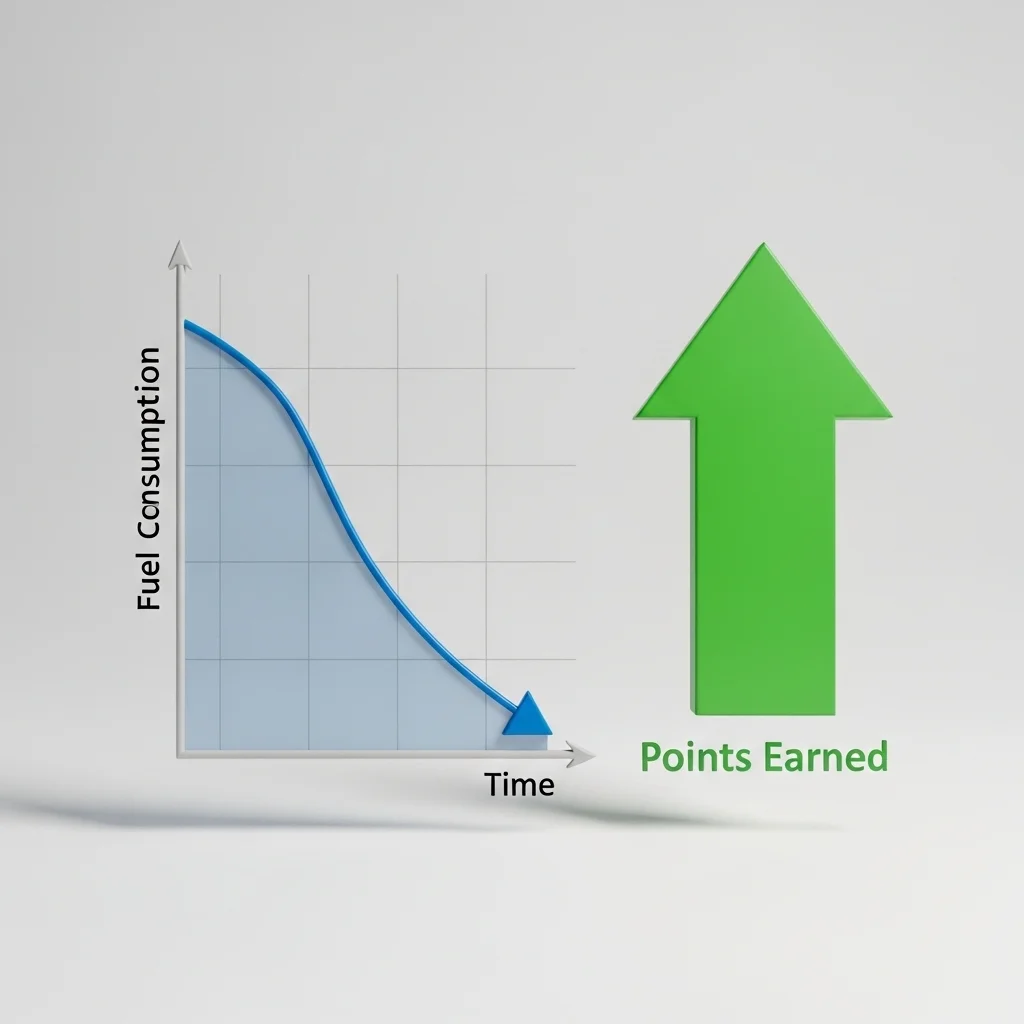 포인트는 어떻게 계산되나요? 감축 실적 산정법