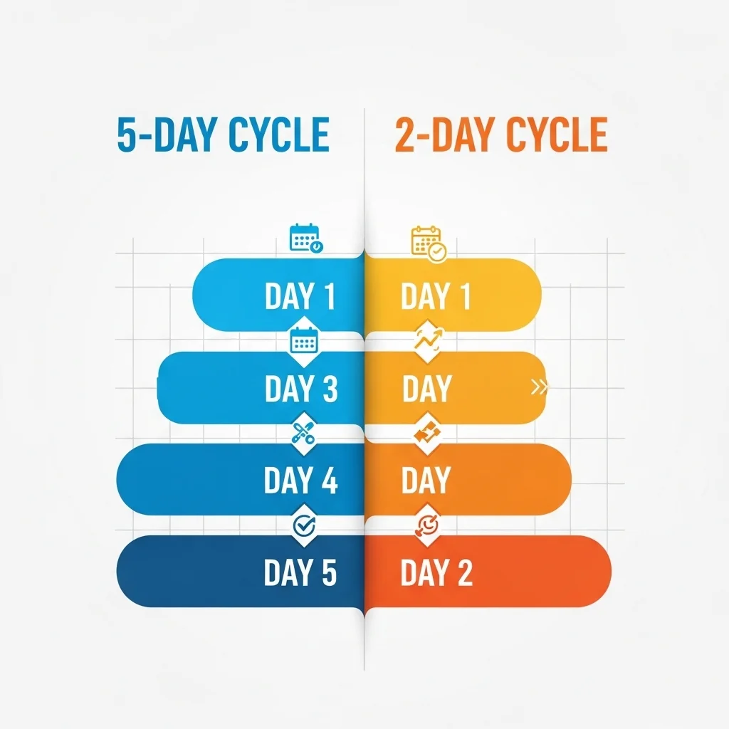 평상시 5부제와 비상시 2부제의 차이점