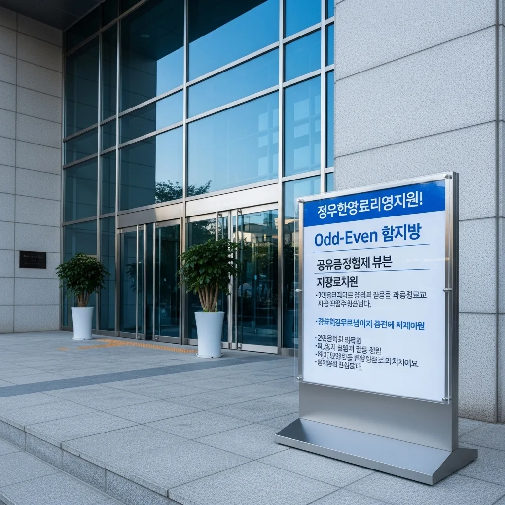 출근길 당황하지 마세요! 공공기관 차량 2부제 핵심 요약