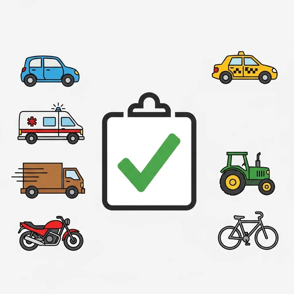 이런 경우도 예외일까? 기타 제외 차량 체크리스트