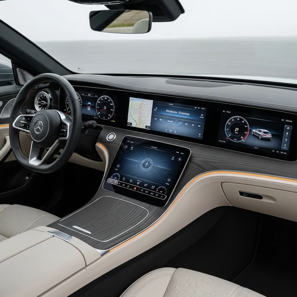 환골탈태한 실내, 파노라믹 디스플레이의 도입