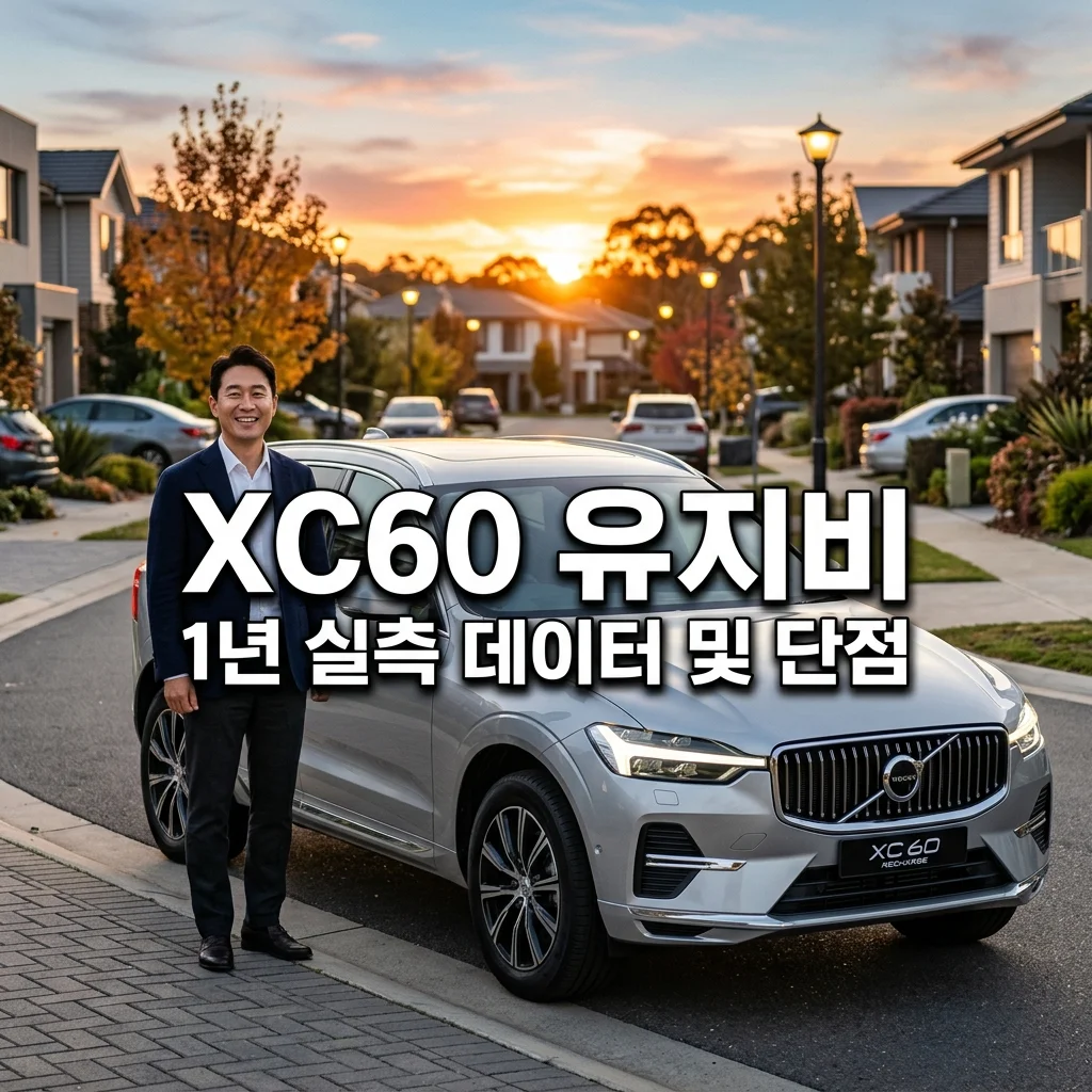 볼보 XC60 하이브리드 1년 유지비 실측 데이터 및 오너 단점 후기