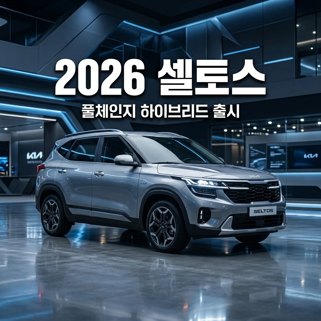 2026 셀토스 풀체인지 스파이샷 유출! 하이브리드 출시일 및 디자인 총정리