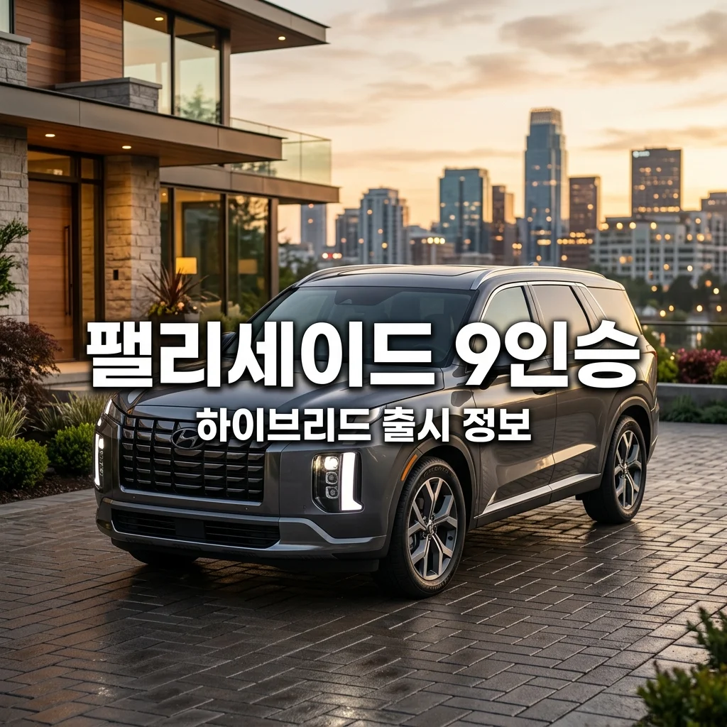 2026 팰리세이드 풀체인지 9인승 출시 팩트체크! 하이브리드 가격 및 제원 정리