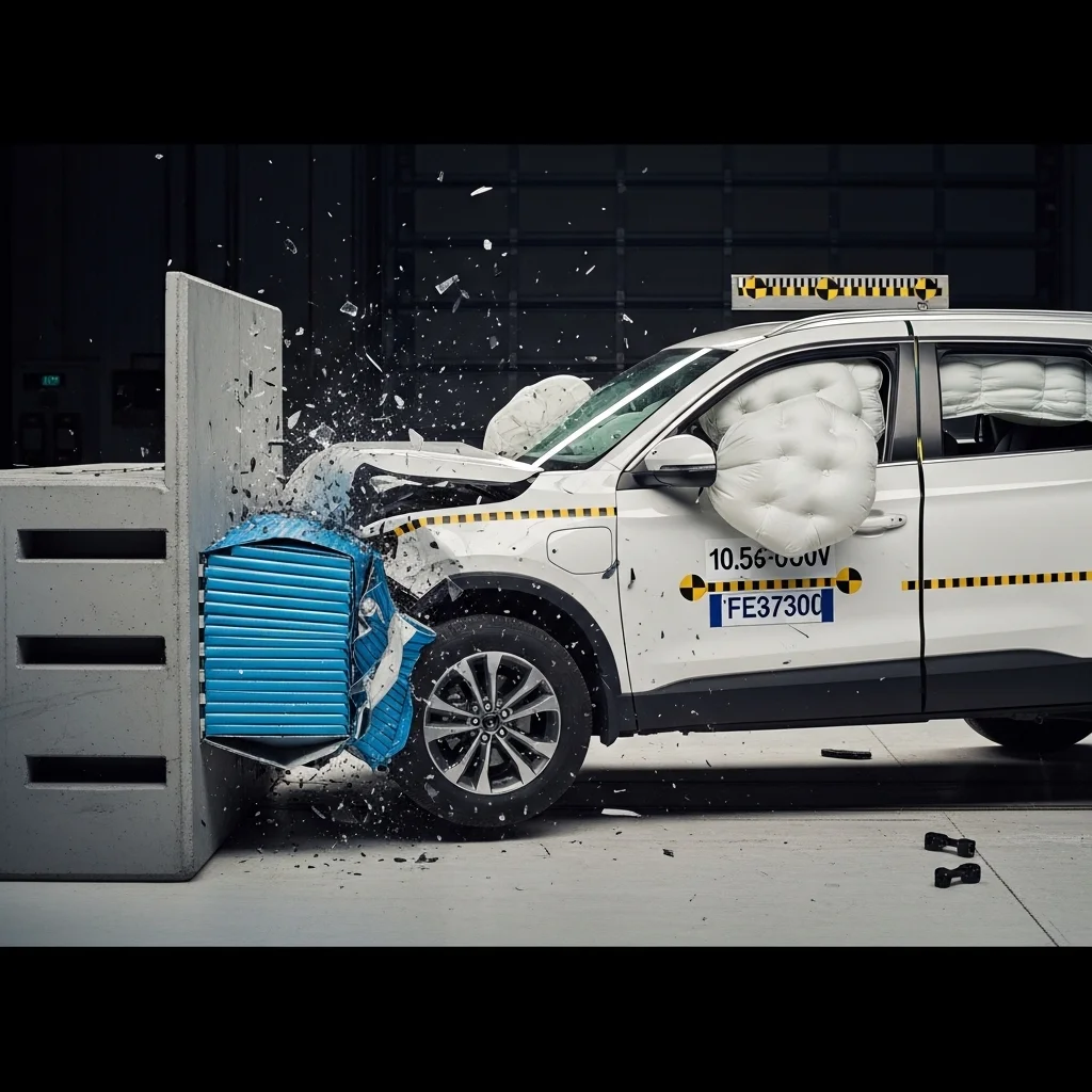 프레임바디 SUV의 실제 충돌 테스트 결과 분석