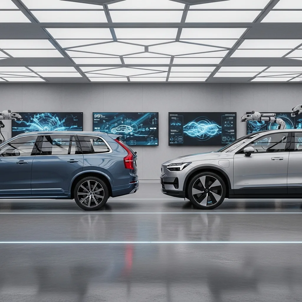 내연기관 XC90 vs 순수 전기 EX90, 무엇을 선택할까?