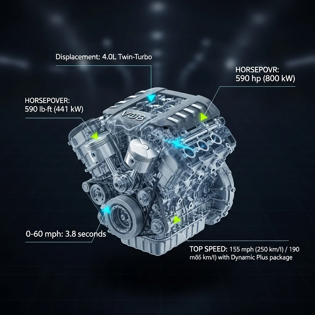 한눈에 보는 아우디 RS Q8 핵심 제원 및 유지비 요약