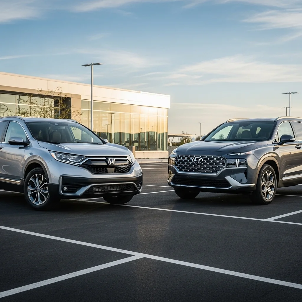 CR-V vs 국산 SUV(싼타페, 쏘렌토) 비교