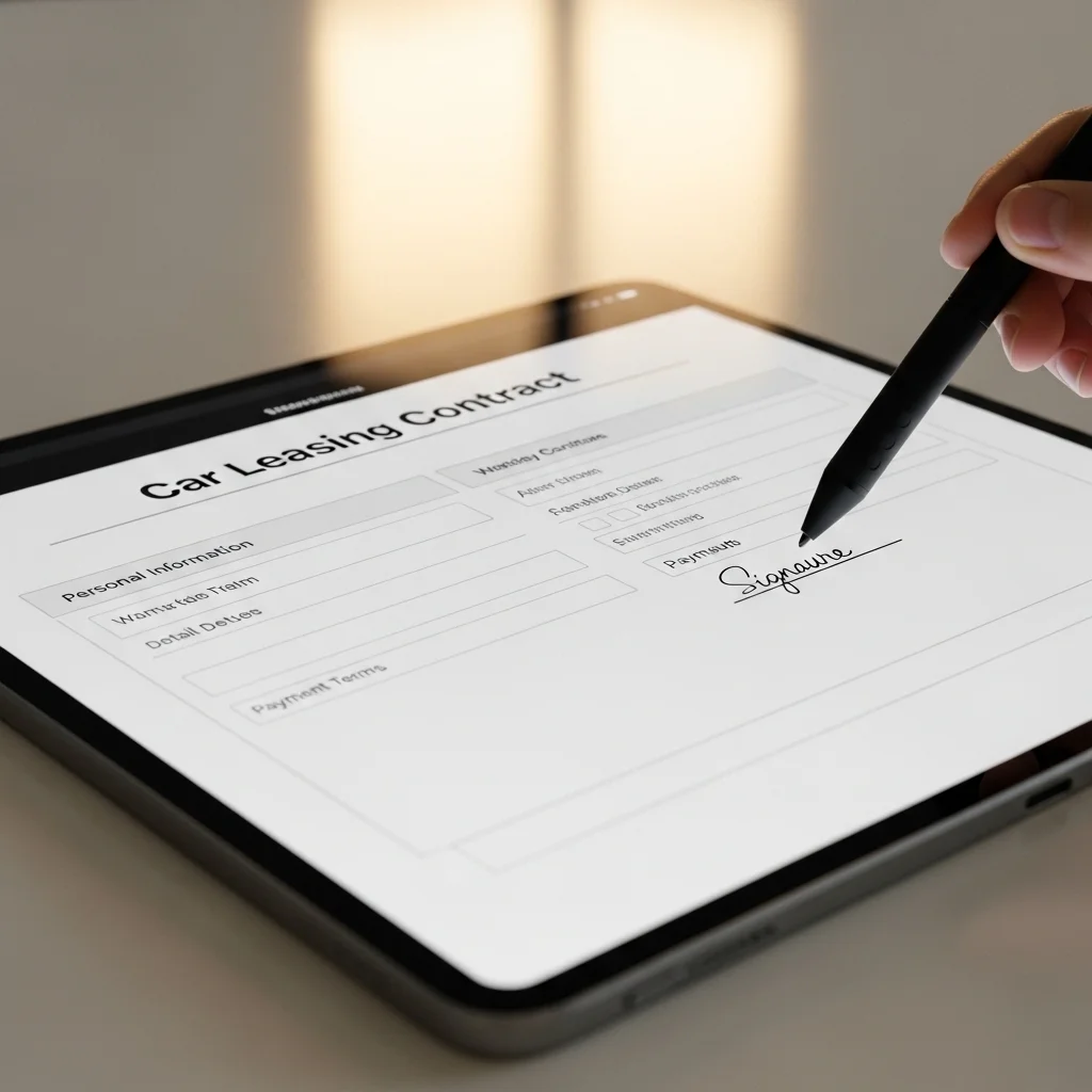 렉스턴 써밋 법인 리스/렌트 신청 절차 가이드