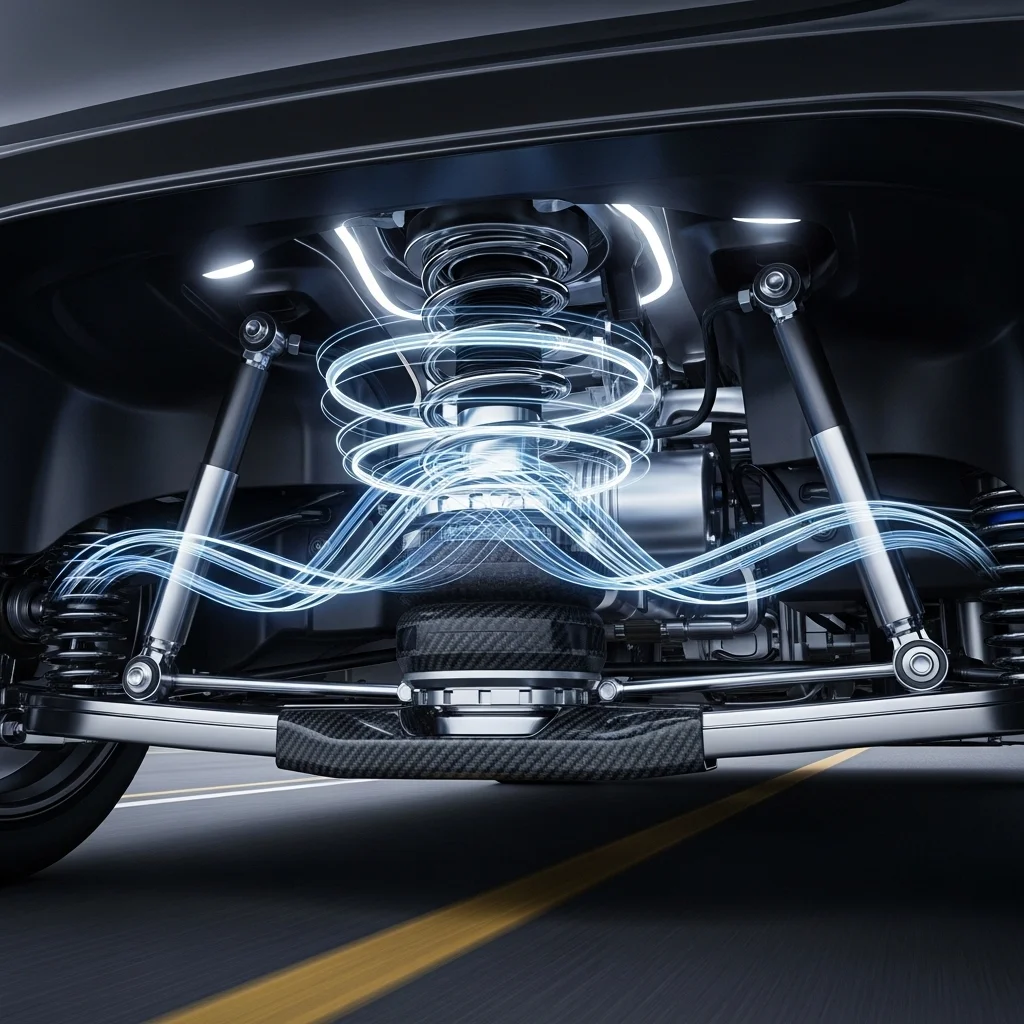 구름 위를 걷는 듯한 '2-Axle 에어서스펜션'의 마법