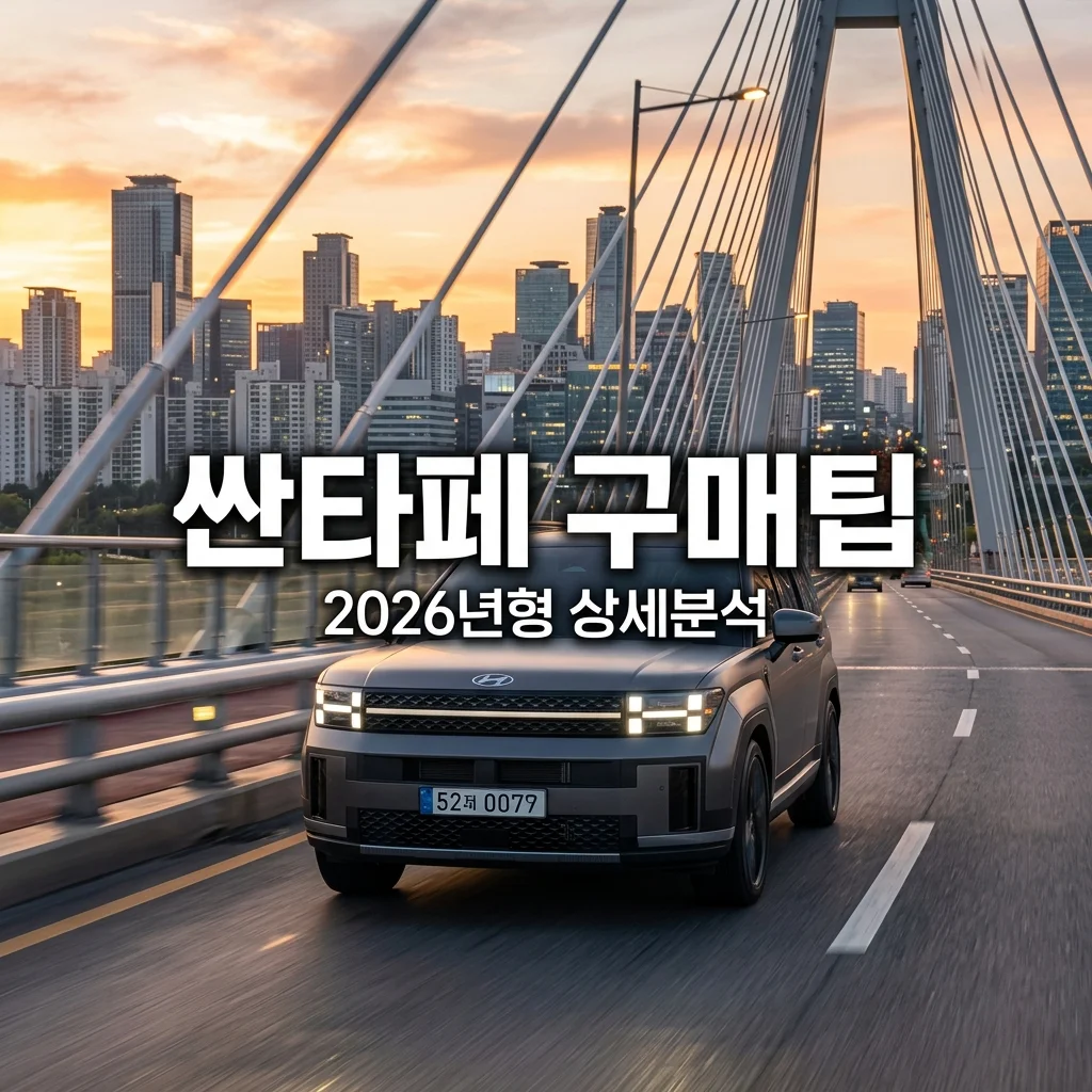 싼타페 MX5 하이브리드 지금 사도 될까? 2026년형 변경 및 출고 대기 총정리