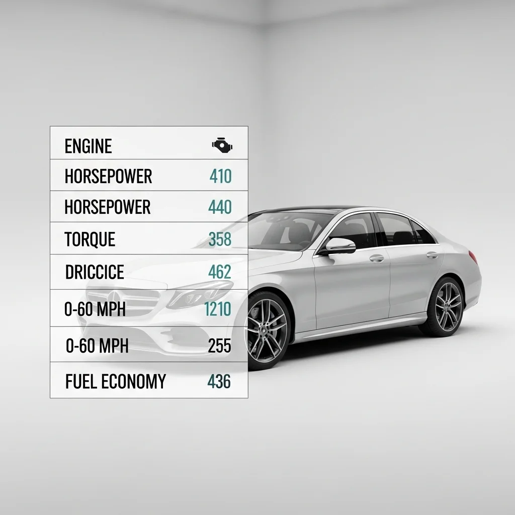 2026 벤츠 E450 4MATIC 주요 제원 및 사양 요약