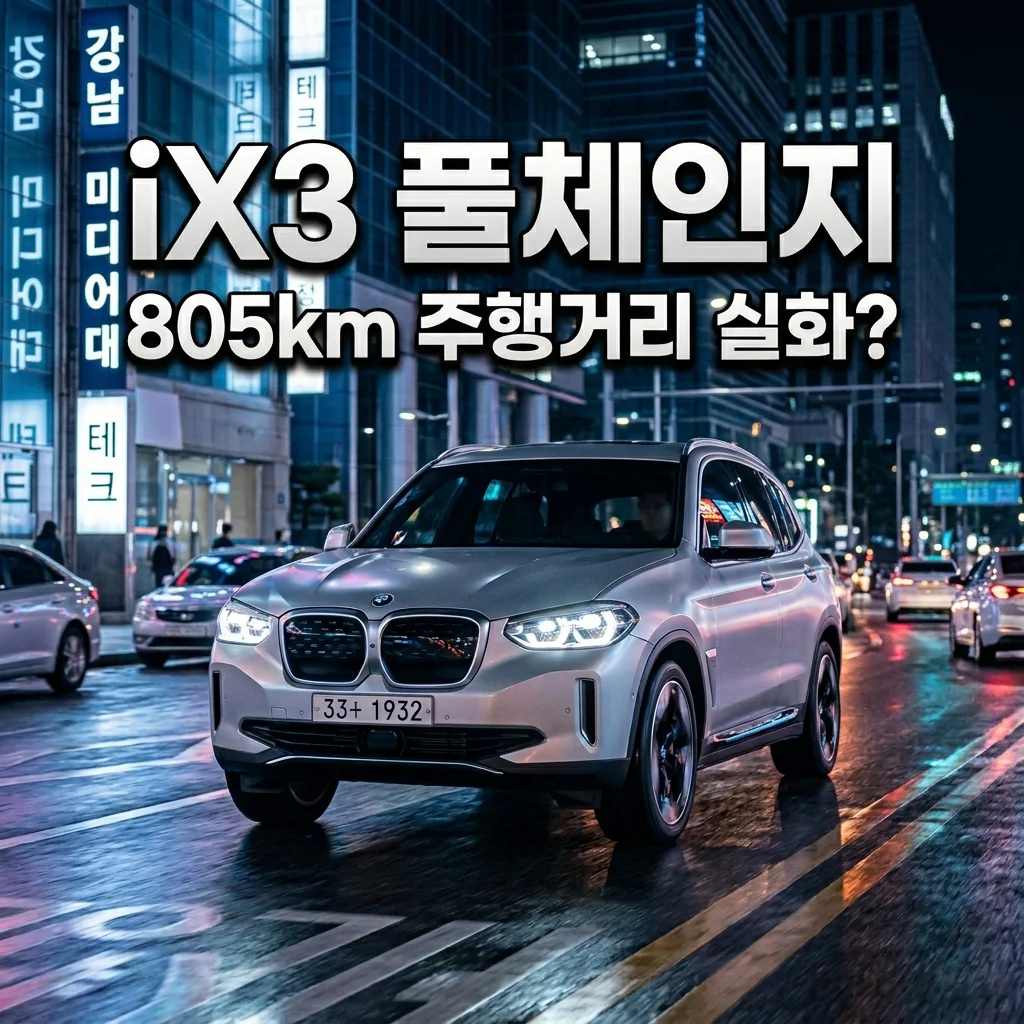 2026 BMW iX3 풀체인지 가격 주행거리 805km 및 사전예약 총정리